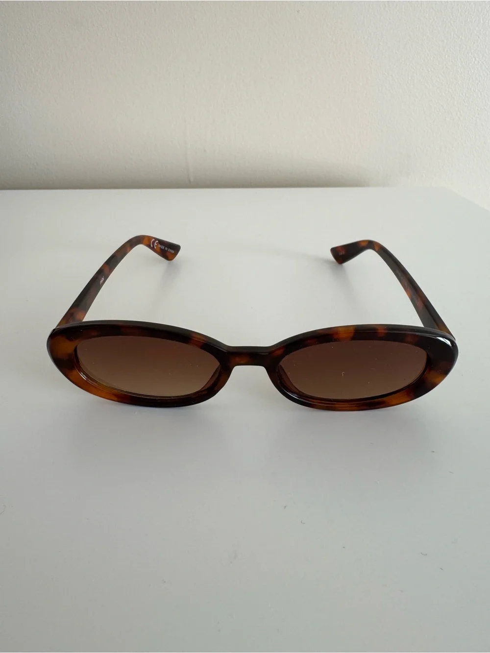 Glassons Tortoiseshell Oval Sunglasses - Brown - Picture 6 of 10
